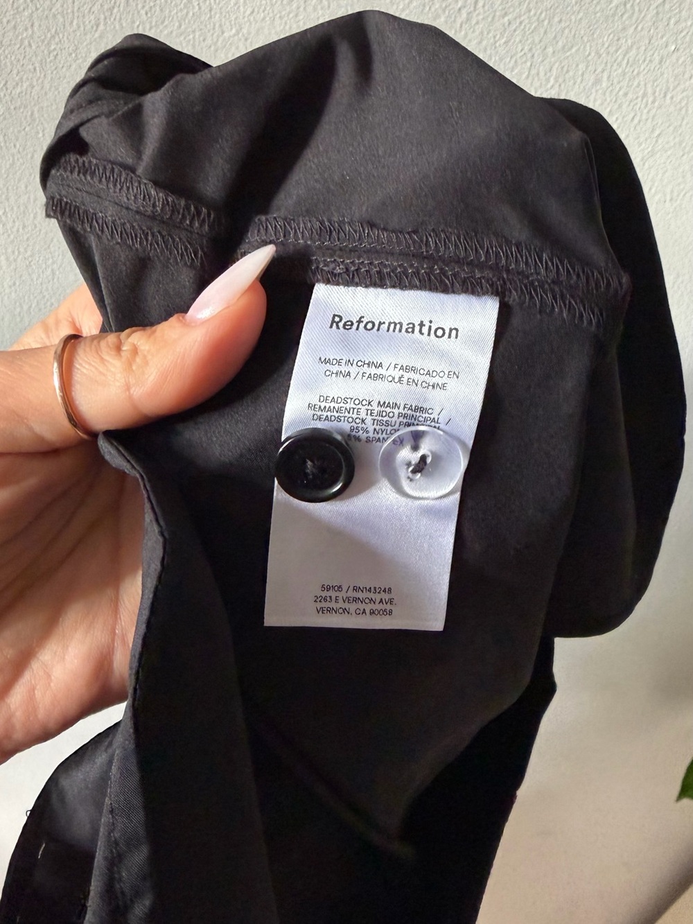 Reformation Danielle Oversized Pant - Picture 7 of 7
